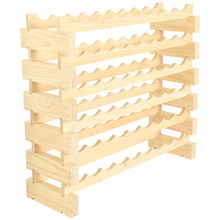 6 Layers of 9 Bottles Wine Rack