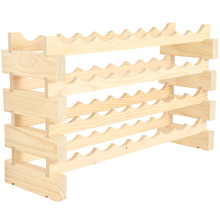 4 Layers of 9 Bottles Wine Rack