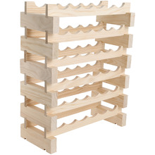 6 Layers of 6 Bottles Wine Rack