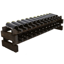 2 Layers of 12 Bottles Wine Rack