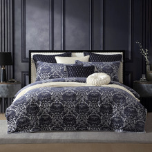 Esmeralda Viscose Chenille Quilt Cover Set