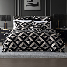 Excalibur Chenille Jacquard Quilt Cover Set
