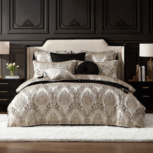 Monarch Jacquard Quilt Cover Set