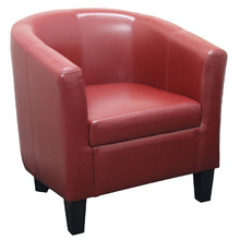 Gunther Faux Leather Tub Chair