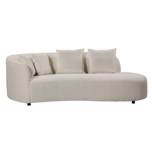Cream Huck 3 Seater Sofa