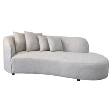 Grey Huck 3 Seater Sofa