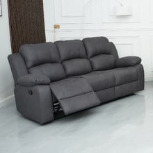 Rivoire 3 Seater Manual Recliner Sofa