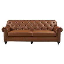 Primavera 3 Seater Leather Sofa