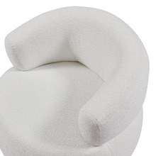 Tuscan Boucle Swivel Armchair
