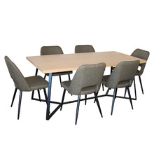6 Seater Belfast Dining Table & Chair Set