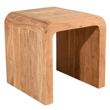 Armel Mango Wood Side Table