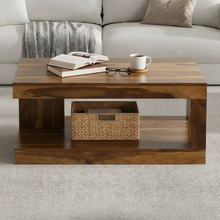 Melody Rectangular Sheesham Wood Coffee Table
