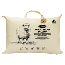 Wool Blend Cotton Japara Pillow