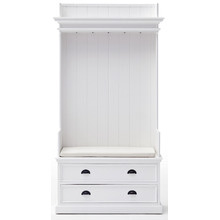 Halifax 2 Drawers Coat Hanger Unit