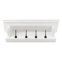 Luxe 4 Hook Coat Rack