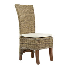 Halifax Salsa Kubu Rattan Dining Chair with Cushion (Set of 2)