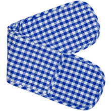 Blue Gingham Double Oven Mitt