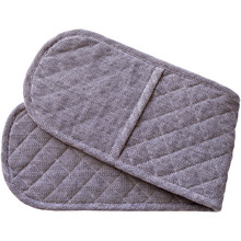 Cotton Herringbone Double Oven Mitt