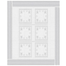Silver Belle Cotton Tablecloth