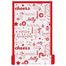 Red Christmas Joy Cotton Table Runner