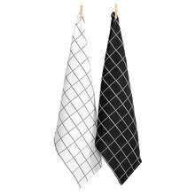 2 Piece Cambridge Waffle Cotton Tea Towel Set