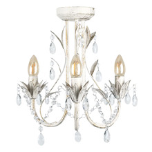 Harmony 3 Light Crystal Chandelier