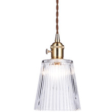 Gold Vintage-Style Carrie Pendant Light