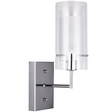 Abbey Chrome Metal Wall Light