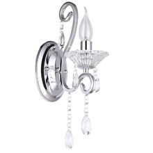 Chrome 1 Arm Regent Metal Wall Light