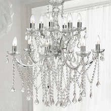 Allure Grace 12 Light Chrome Chandelier