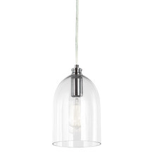 Willow Dome Metal & Glass Pendant Light