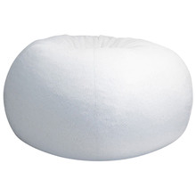 120cm White Bean Bag Liner