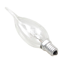 Flame Tip Fancy Chandelier Candle Globe (Set of 10)
