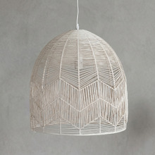 Amalfi Rattan Lace Pendant Light