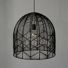 Amalfi Rattan Lace Pendant Light