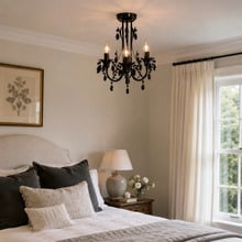 Harmony Leaf 3 Light Ceiling Chandelier