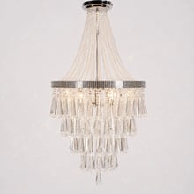 Empire Large Glass Chandelier