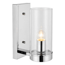 Camden Chrome Metal Wall Light
