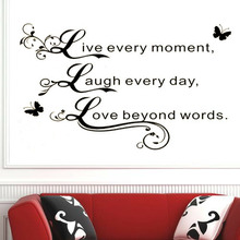Live Every Moment...Wall Quote Decal