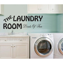 Loads of Fun in Your Laundry Room Wall Decal