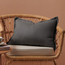 Ardenne French Flax Linen Lumbar Cushion