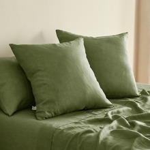 Findlay Flax Linen European Pillowcases (Set of 2)