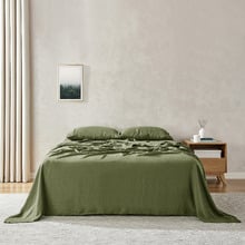 Solid French Flax Linen Sheet Set