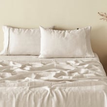 Solid French Flax Linen Sheet Set