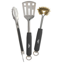 3 Piece Napoleon Stainless Steel BBQ Tool Set