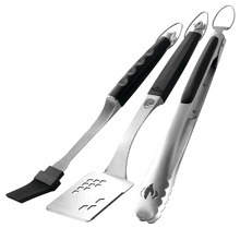 3 Piece Napoleon Stainless Steel BBQ Tool Set