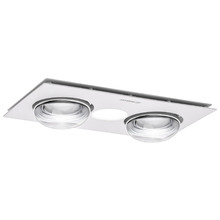 Forme2 Bathroom 3 in 1 Heater, Exhaust LED Light