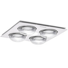 Forme4 Bathroom 3-in-1 Heater, Exhaust And LED Light