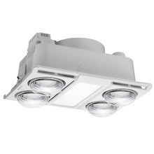 Profile Panel 4 Heater Bathroom Exhaust Fan with LED