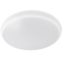 Conrad White Tri-Coloured LED Oyster Light